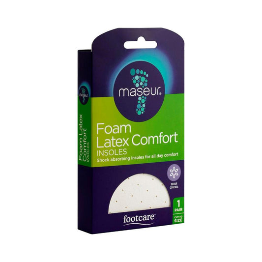 Maseur Foam Latex Comfort Insole 1 Pair - 1 each