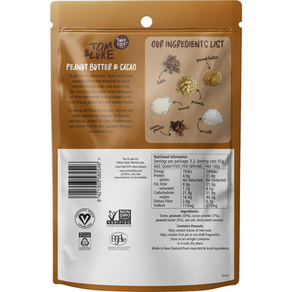 Tom & Luke Snacka Balls Peanut Butter & Cacao 140g