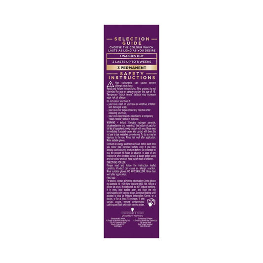 Napro Palette 3-0 Dark Brown Permanent Hair Colour - 1 pack