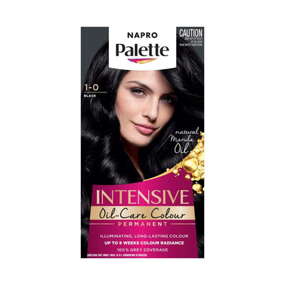 Napro Palette 1-0 Black Permanent Hair Colour - 1 pack