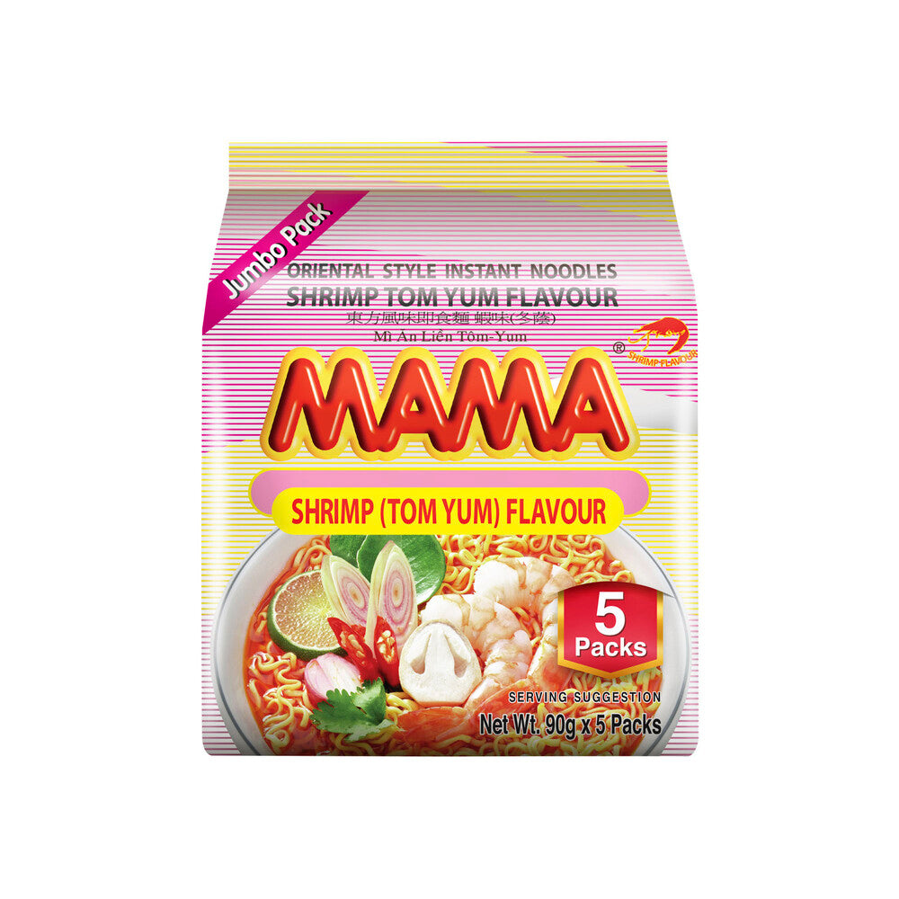 Mama Noodles Shrimp Tom Yum 5 Pack - 450g