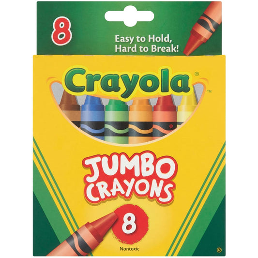 Crayola Jumbo Crayons 8 Pack