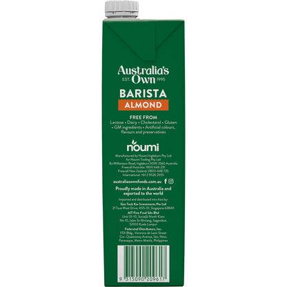 Australias Own Barista Almond 1l