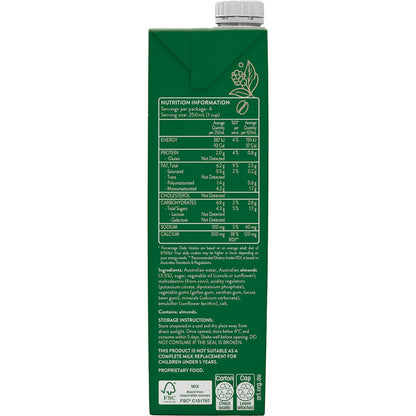 Australias Own Barista Almond Long Life Milk Uht 1l