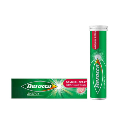 Berocca Energy Effervescent Original Berry - 15 pack