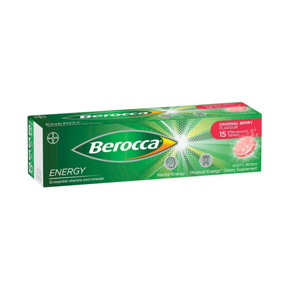 Berocca Energy Effervescent Original Berry - 15 pack