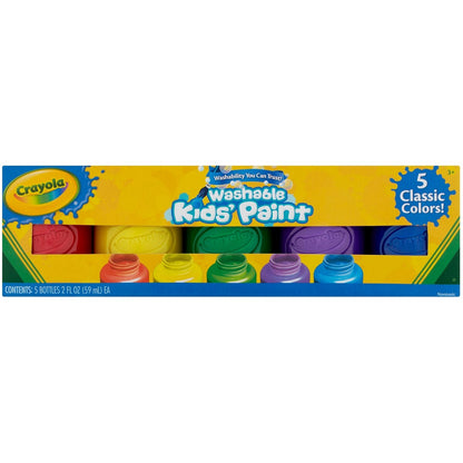 Crayola Washable Kids Paint 5 Pack