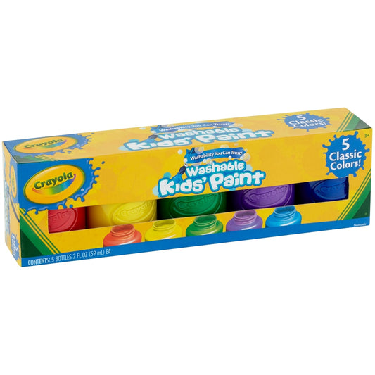 Crayola Washable Kids Paint 5 Pack