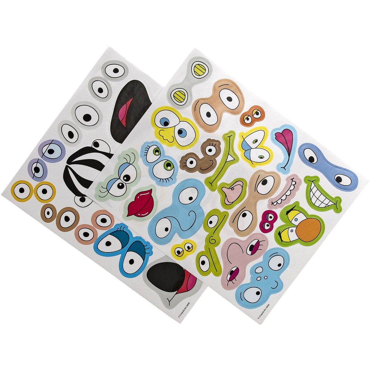 Crayola Funny Faces Colour & Sticker Each