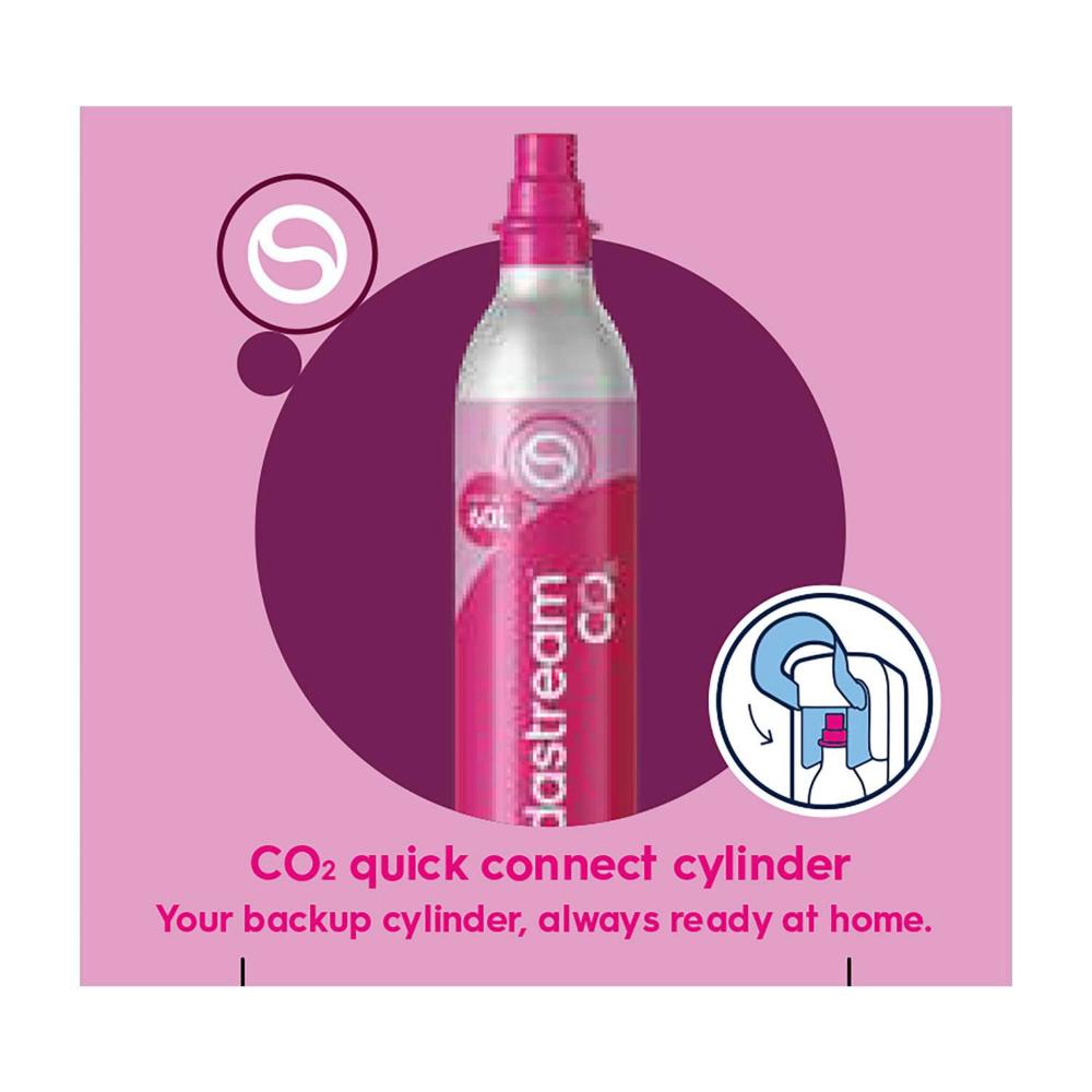 Soda Stream Quick Connect Pink Gas Cylinder - 1 each