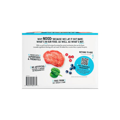 Nood Wet Dog Food Beef In Gravy 12x100g