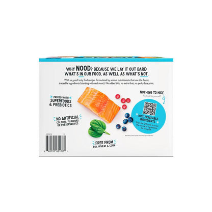 Nood Wet Dog Food Salmon In Gravy 12x100g