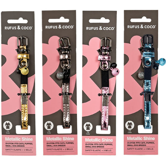 Rufus & Coco Designer Cat Collar Assorted Each