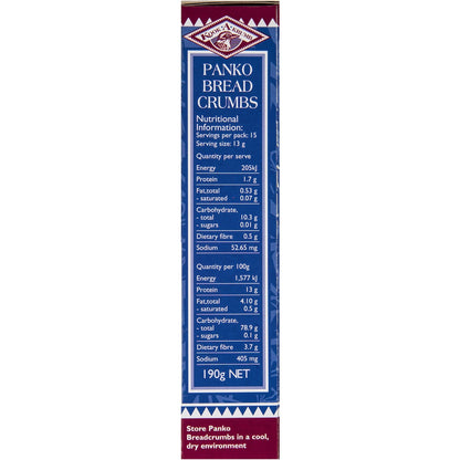 Kook A Krumb Panko Breadcrumbs 190g