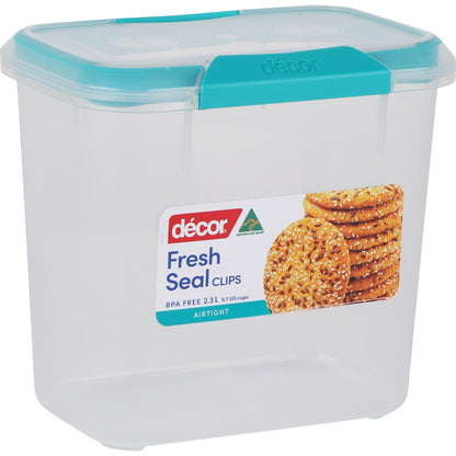 Decor Fresh Seal Clips Tall Oblong 2.3l