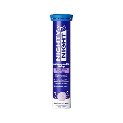 Nighty Night Effervescent Sleep Elderberry - 14 pack