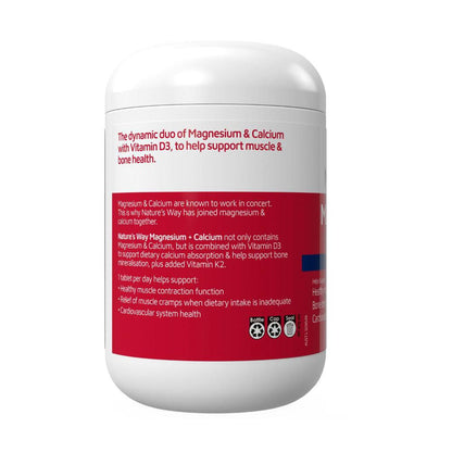 Nature's Way Magnesium + Calcium Bones - 150 pack