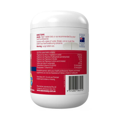 Nature's Way Magnesium + Calcium Bones - 150 pack