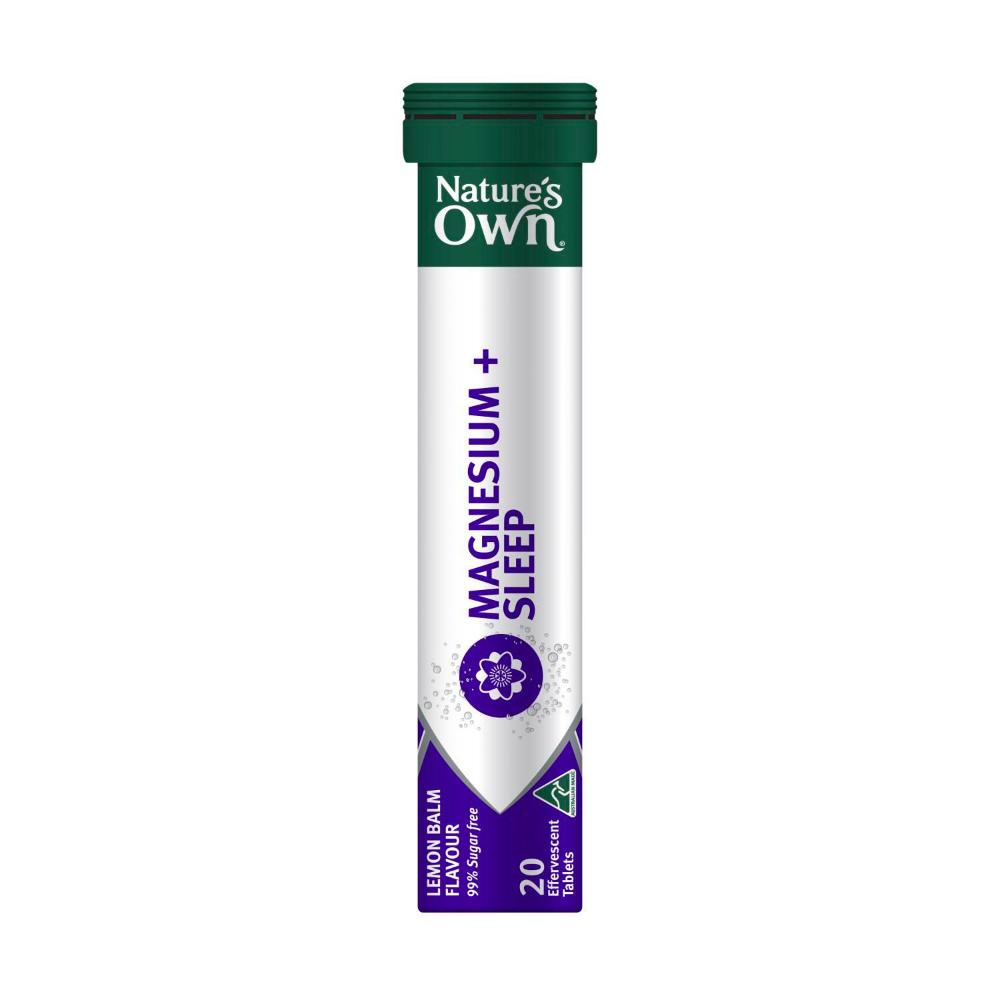 Nature's Own Magnesium + Sleep Effervescent With Passionflower - 20 pack