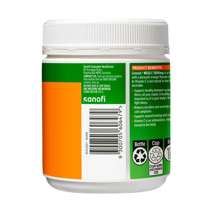 Cenovis Mega Vitamin C For Immune Support 1000mg - 150 pack