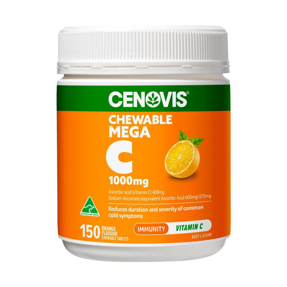 Cenovis Mega Vitamin C For Immune Support 1000mg - 150 pack