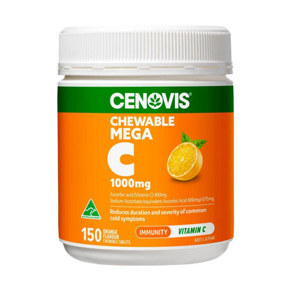 Cenovis Mega Vitamin C For Immune Support 1000mg - 150 pack