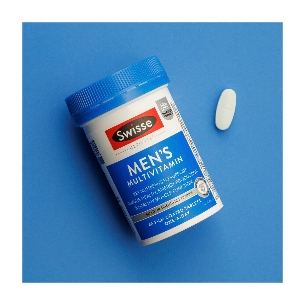Swisse Ultivite Men's Multivitamin With Key Nutrients - 100 pack
