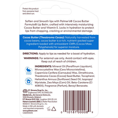 Palmers Cocoa Butter Formula Ultra Moisturising Lip Balm 4g