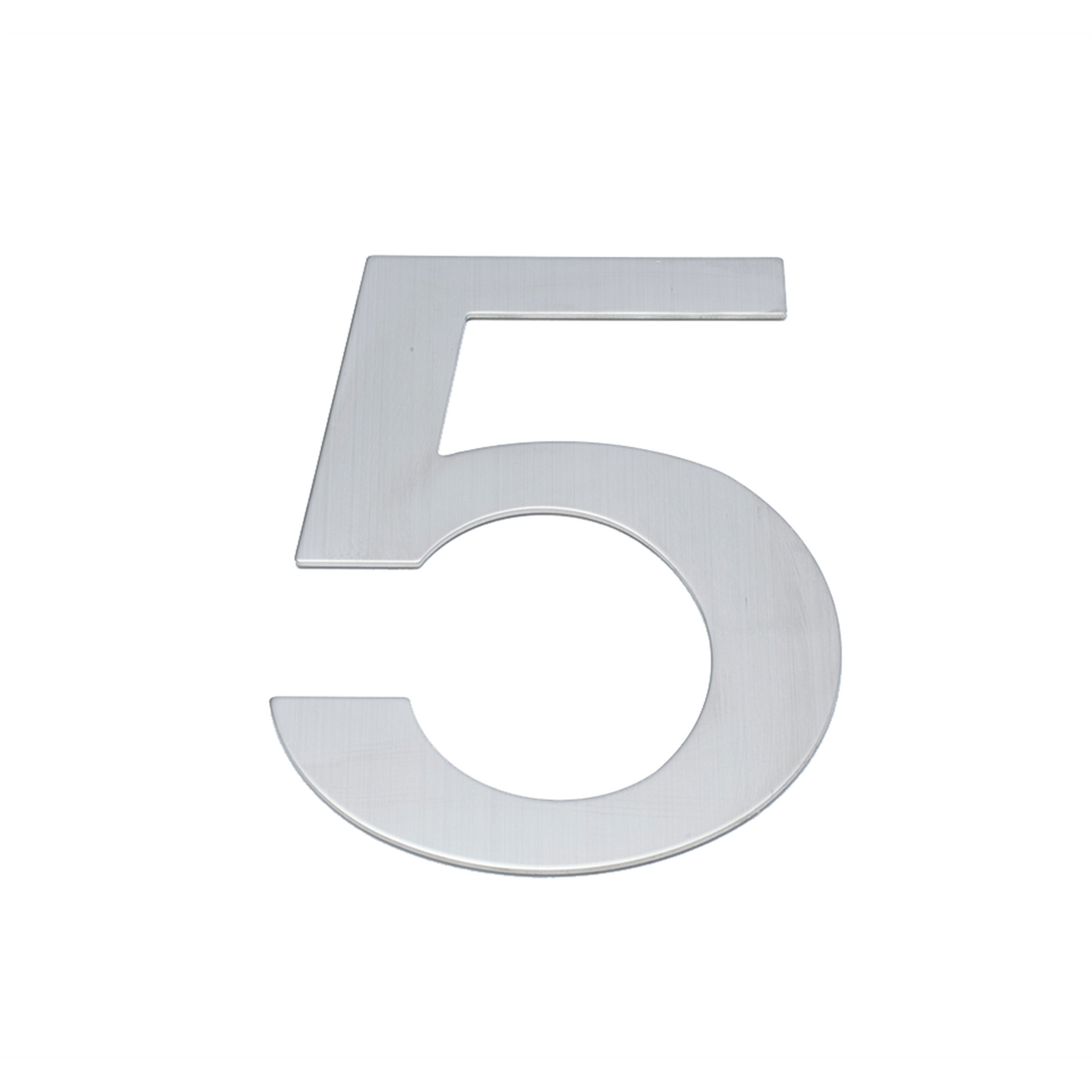 Sandleford Lorenzo Stainless Steel House Number 5 - 200mm