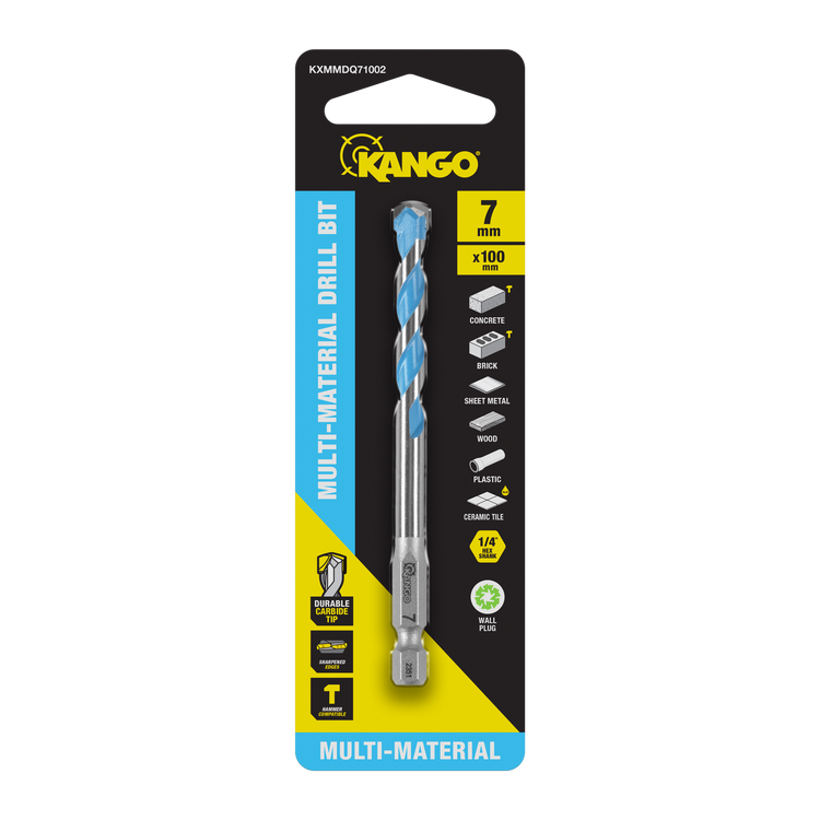 Kango Multi Material Drill Bit 7mm x 100mm
