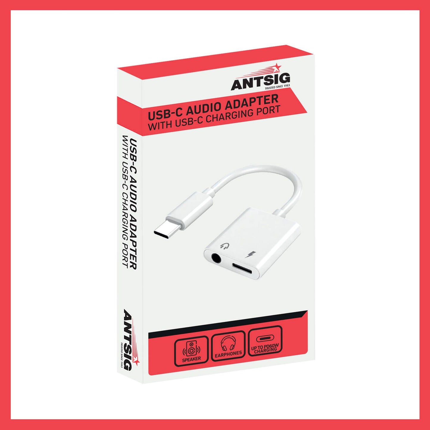 Antsig 60W USB-C Audio Adapter - AP5761
