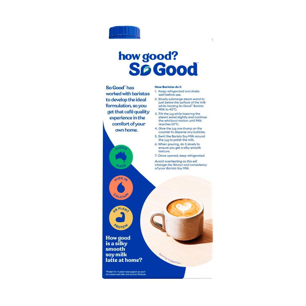Sanitarium So Good Barista Soy Uht - 1L