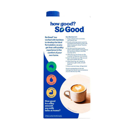 Sanitarium So Good Barista Soy Uht - 1L