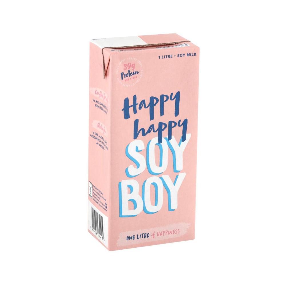 Happy Happy Soy Boy Milk - 1L
