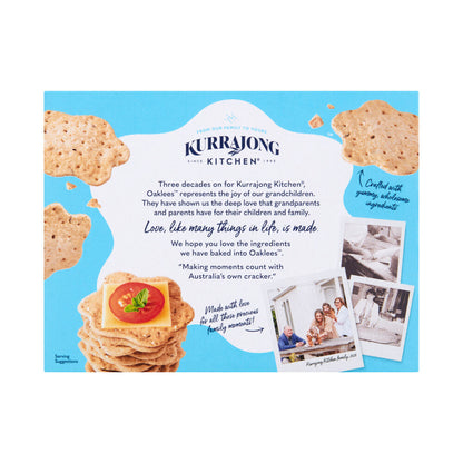 Kurrajong Kitchen Oaklees Original Crackers - 120g