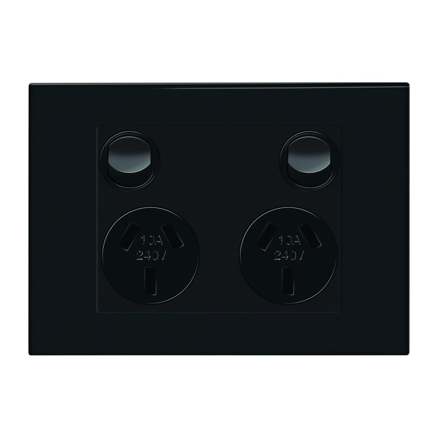 HPM Vivo Double Powerpoint - 118 x 85mm - Grey