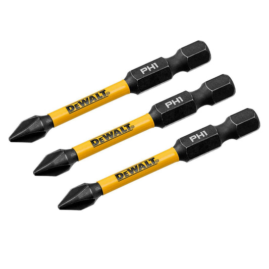Dewalt Flextorq Screwdriver Bit 57mm PH1 3 Pack