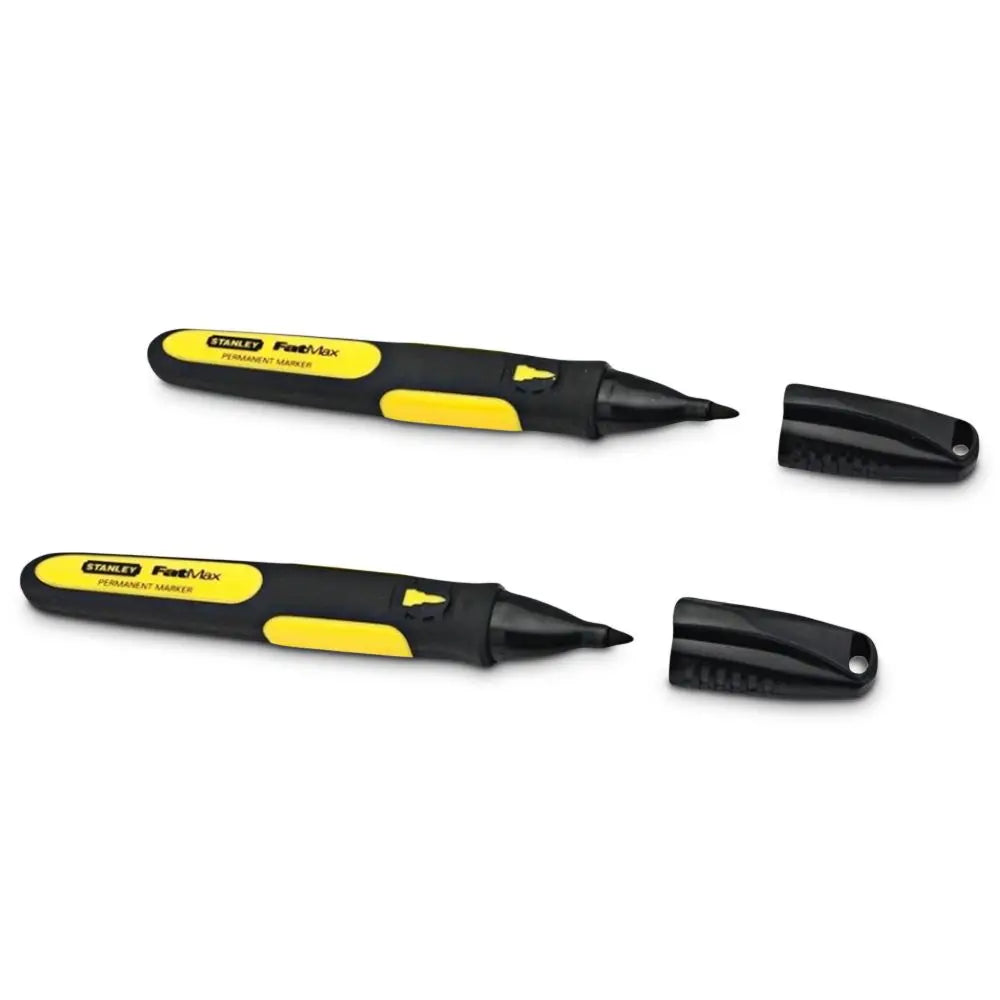 STANLEY FATMAX 2 Piece Black Fine Tip Marker Carded 0-47-312