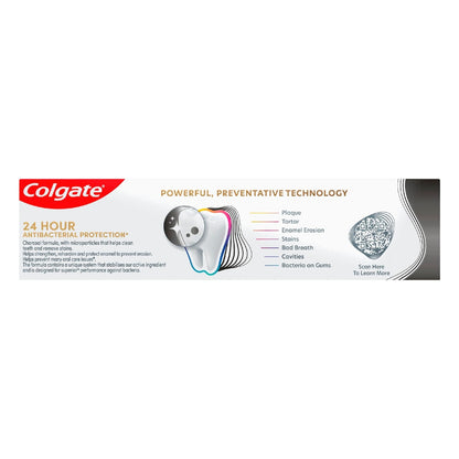 Colgate Total Active Prevention Deep Clean With Charcoal Toothpaste 200g