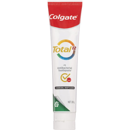 Colgate Total Active Prevention Deep Clean With Charcoal Toothpaste 200g