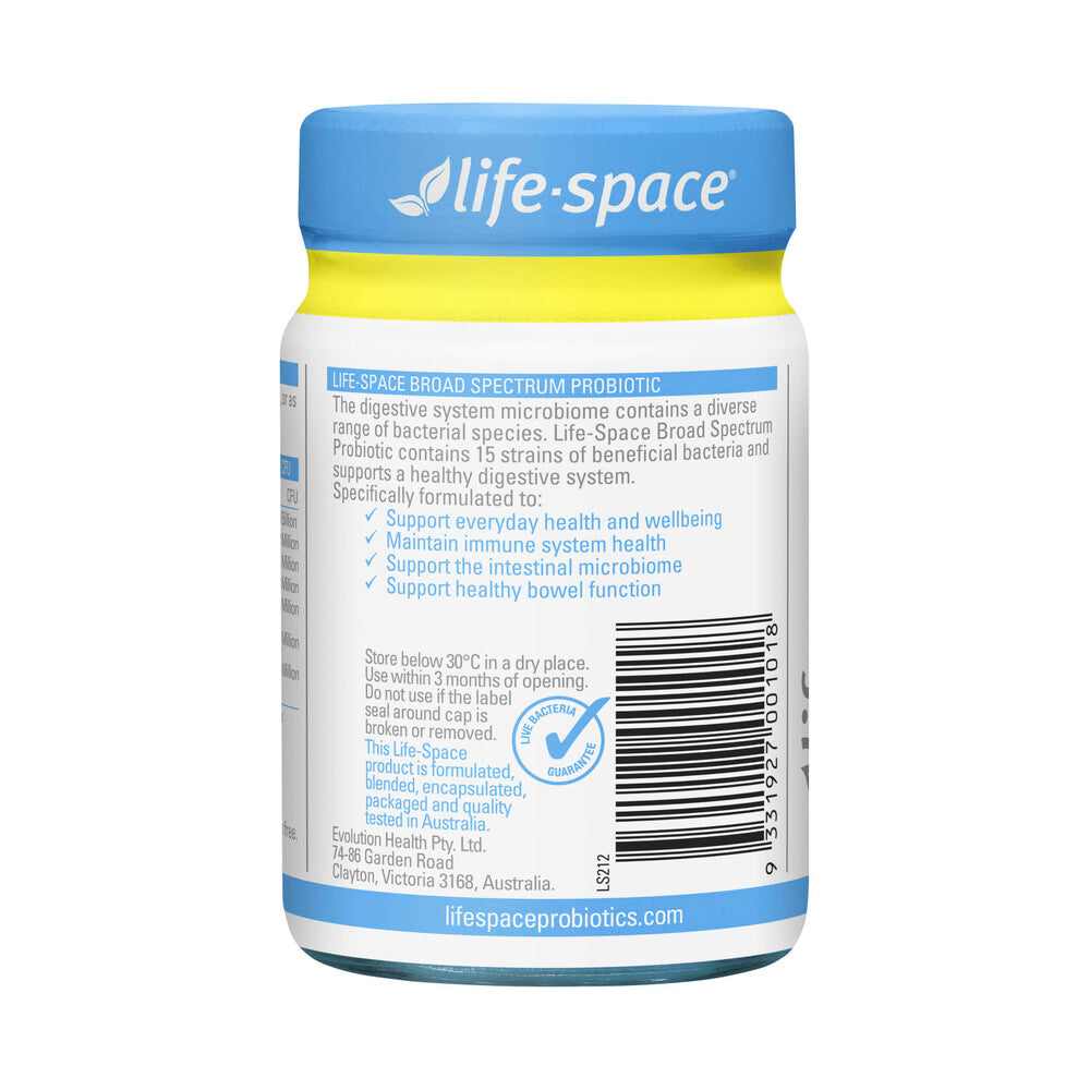 Life Space Broad Spectrum Probiotic Capsules | 90 pack