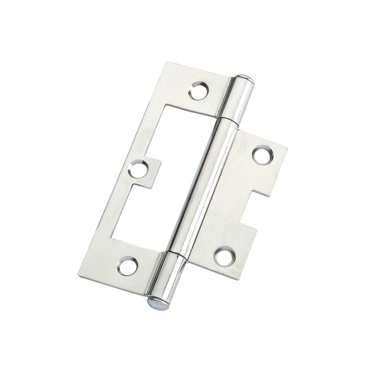 Lane 90mm Polished Chrome Easy Fit Fixed Pin Hinge 20 Pack