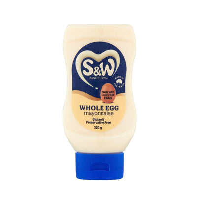 S&W Gluten Free Whole Egg Mayonnaise - 320g