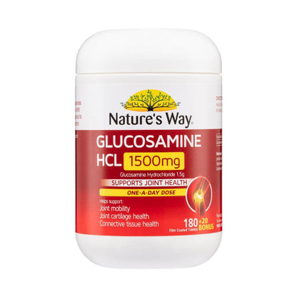 Nature's Way Glucosamine 1500mg Tablets - 200 pack