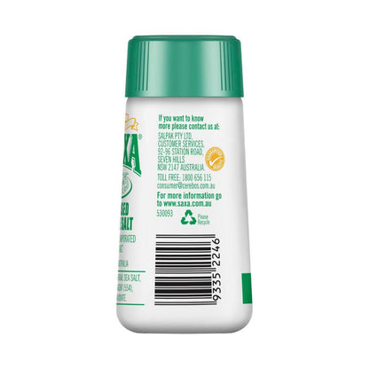Saxa Iodised Table Salt Shaker - 125g