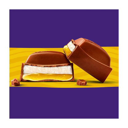 Cadbury Dairy Milk Slices Vanilla Passionfruit Chocolate Block - 180g