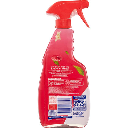 Ajax Spray & Wipe Multipurpose Cleaner Vanilla & Berries 475ml