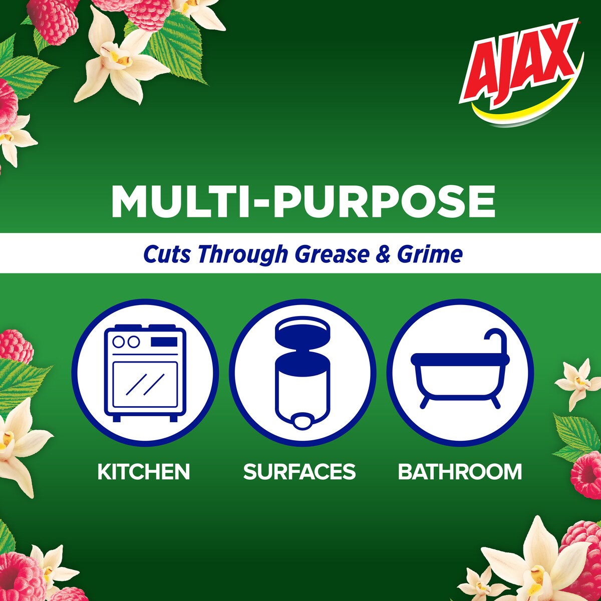 Ajax Spray N Wipe Divine Blends Cleaner Trigger 475ml