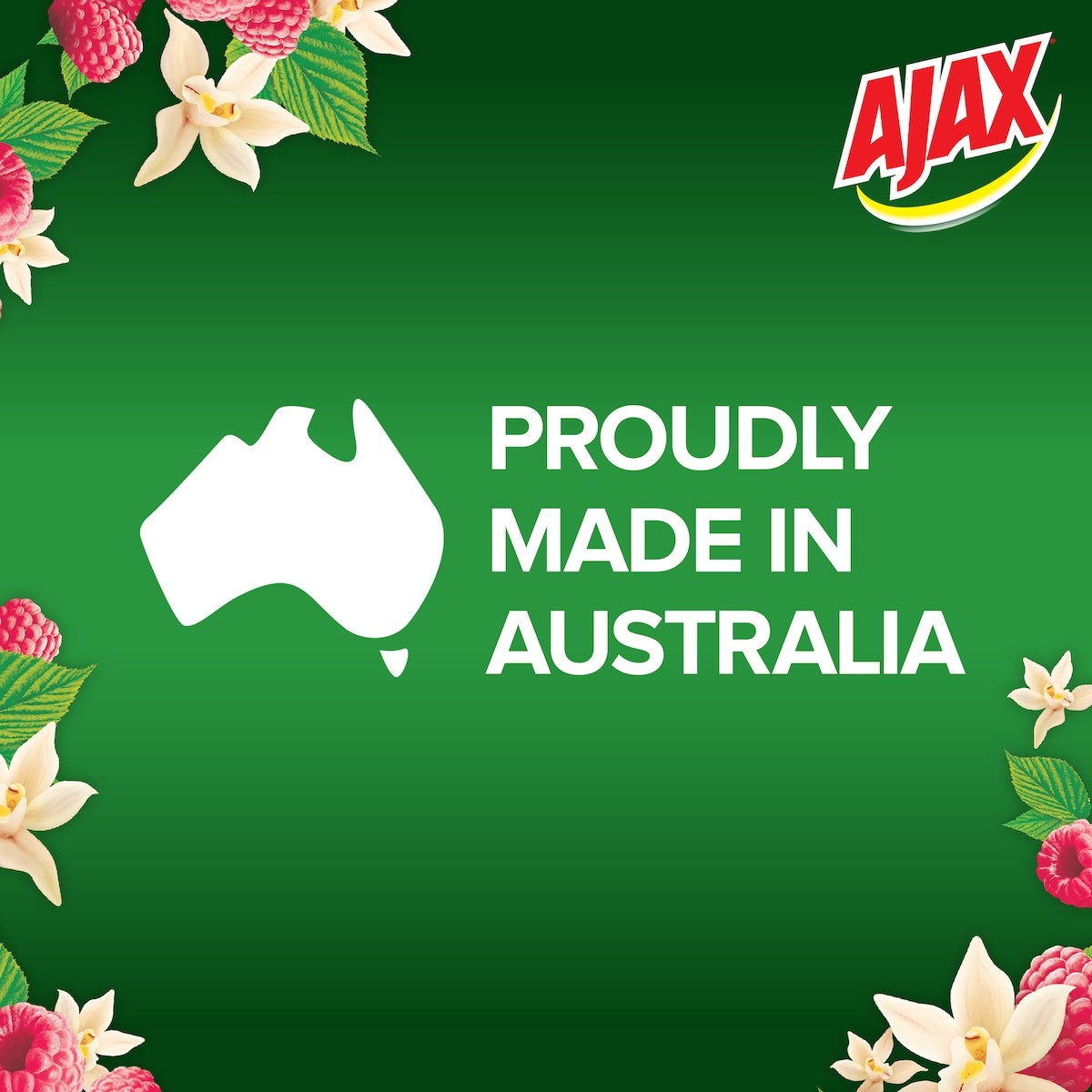 Ajax Spray & Wipe Multipurpose Cleaner Vanilla & Berries 475ml