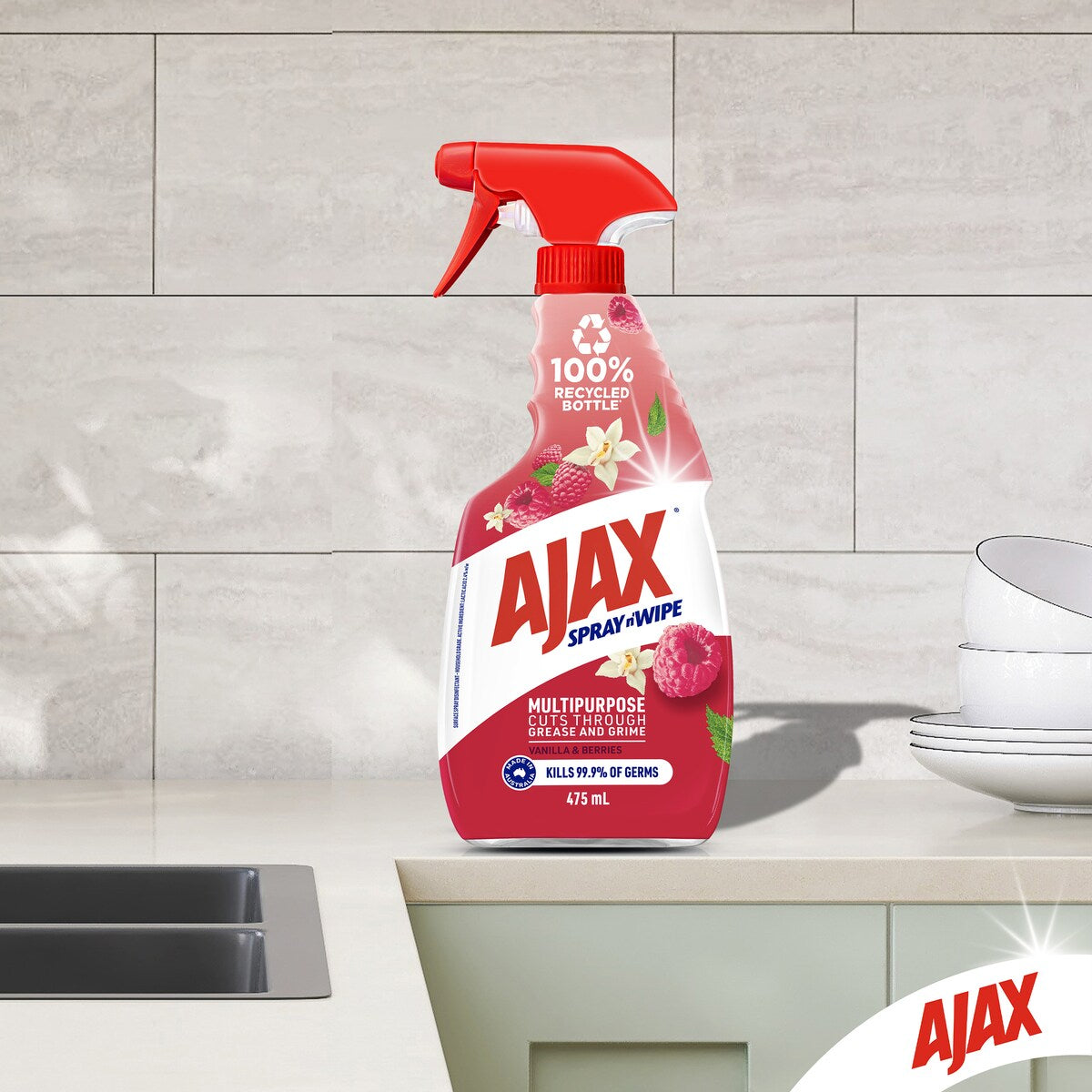 Ajax Spray N Wipe Divine Blends Cleaner Trigger 475ml